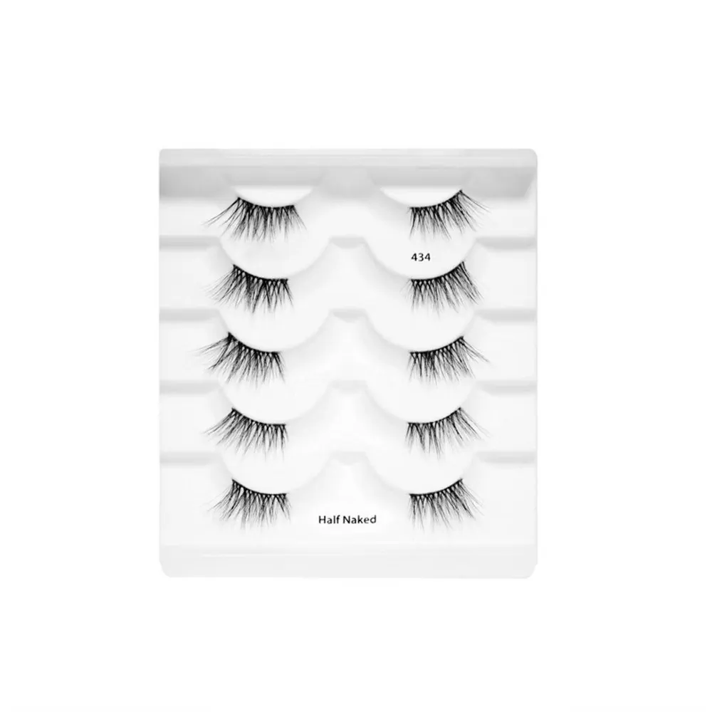 Jingcai Naked Half Lashes – Natural Cat Eye Look